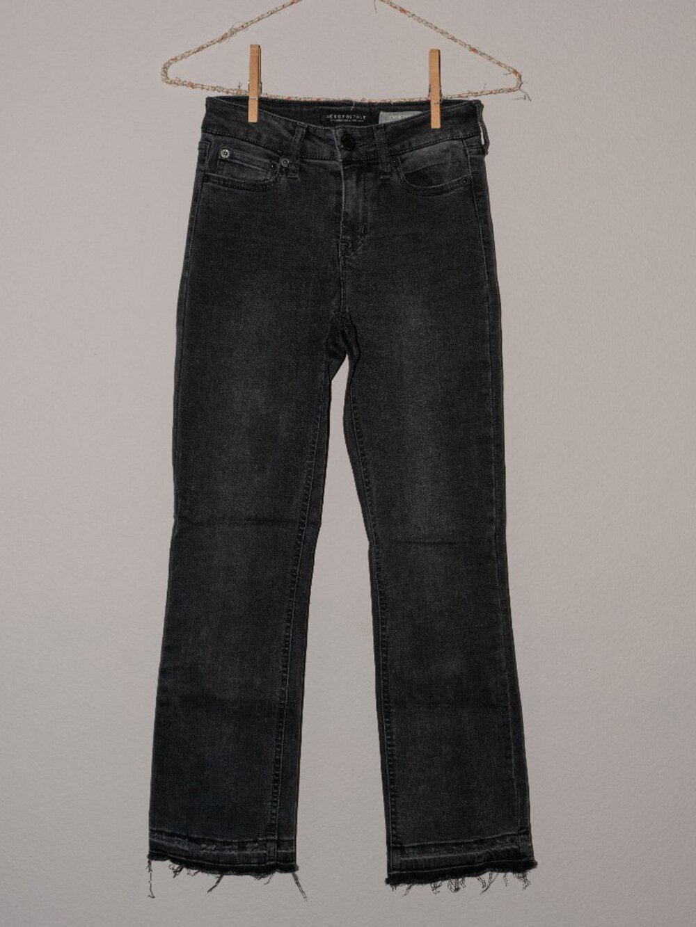 Aeropostale Cropped Skinny Kick Jeans